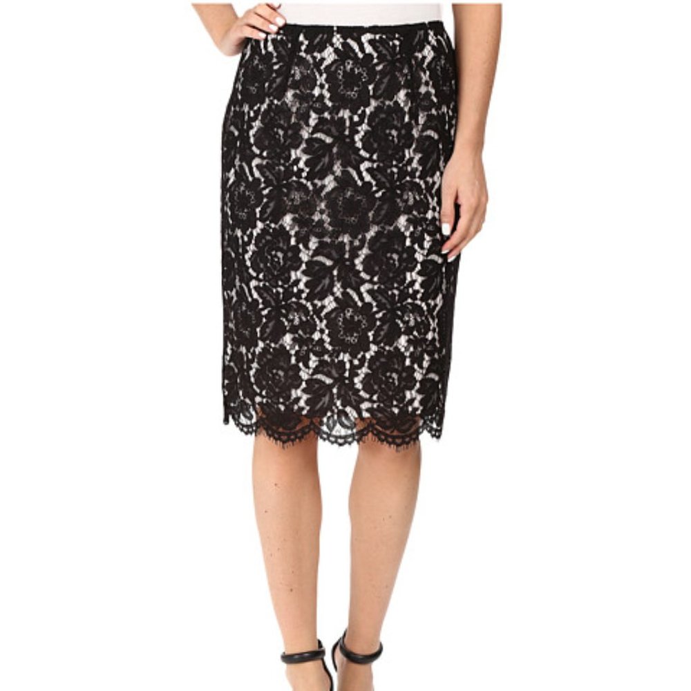 Lace Pencil Skirt DARK ACADEMIA WHIMSIGOTH NWOT NEW